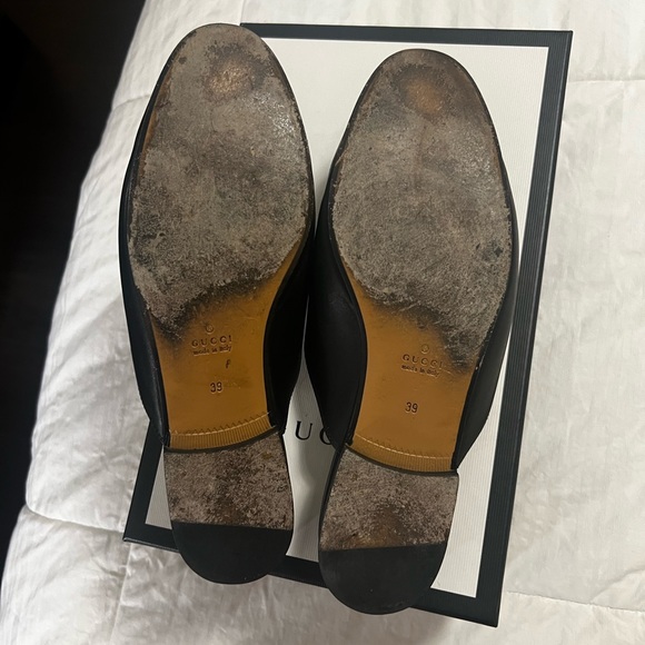 Gucci Princetown Mules Embroidered Size 37 - Picture 6 of 6
